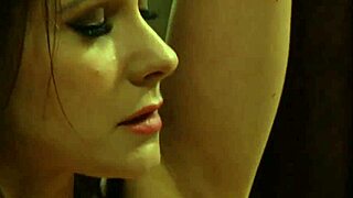 ohh my sensual dom mistress fingers n kisses me while i'm all tied up her lesbian slave