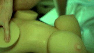 whoa my cuckold wife gets so turned on watching me pound this big titty tantaly doll 😍🍆💦