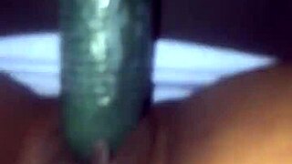 WILD CUCUMBER FUCK IN PUBLIC!