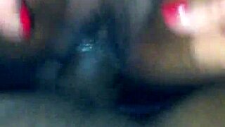 ebony hidden cam fantasy builds to deep dildo pussy drilling