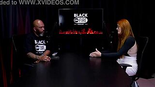 Emotional Confessions from Liberal Bella Ruiva on Sheer Red