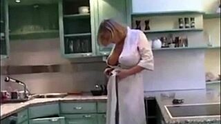 Blonde Norsk Milf Smokes And Teases Big Tits On Hot Date