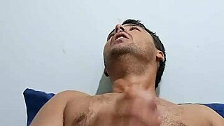 Soloboy Strokes Cock in Furious Masturbation Frenzy
