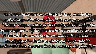 Big ass bride craves black monster cock!