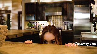 She Came to Watch but Ended Up Licking Cunt and Squirting Hard!