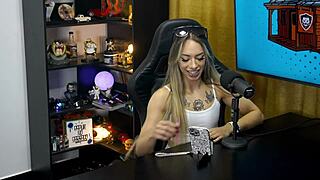 Ruan dives mouth-first into Bianca Demarchi's wet pussy on podcast! 😩💦🔥