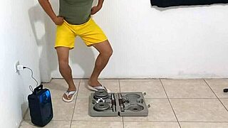 WATCHING my LATINA stepson doing acrobatics got me HORNY, so i flirted and fucked him doggystyle.