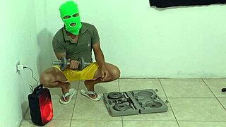 WATCHING my LATINA stepson doing acrobatics got me HORNY, so i flirted and fucked him doggystyle.