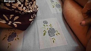 hey stepmom begs play her fat ass cum all over it!