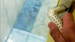 stepmom's bathroom secrets exposed as i finger her fat ass and big tits