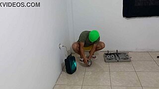 WATCHING my LATINA stepson doing acrobatics got me HORNY, so i flirted and fucked him doggystyle.