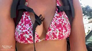 who knew my manic stepmom's crazy side fucks so damn good with that pov creampie?