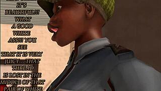 Big ass bride craves black monster cock!