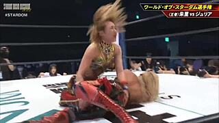 syuri battles giulia for the world of stardom title in dream queendom 2022