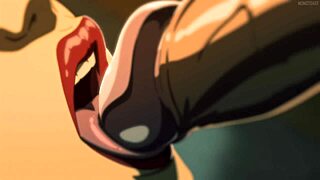 mei mei's jujutsu pussy slammed hard doggy creampie overload!