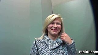 Striking Czech Teen Lured from Mall for POV Thrill