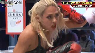 syuri battles giulia for the world of stardom title in dream queendom 2022