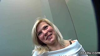 Striking Czech Teen Lured from Mall for POV Thrill