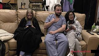 bratty cheerleader jasmine rose humiliated in orphan physical exam