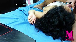 Chubby mexican milf huge tits hairy pussy takes cum milk facial on boobs