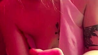 pov girlfriend worships cock then takes deep doggystyle pounding from neighbor