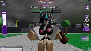 having some fun dominating two girls in roblox mff action 😈🔥