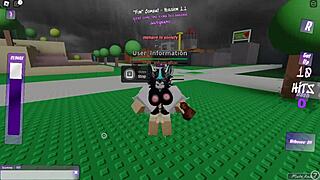 having some fun dominating two girls in roblox mff action 😈🔥