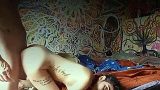 look how this tiny submissive teen gets fucked n' choked till she squirts hard... gagging on cock deepthroat style