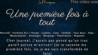 French Futa Explores First-Time Futanari Ecstasy in Audio Porn Premiere