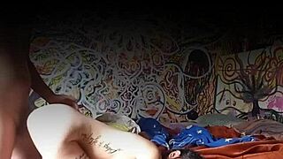 look how this tiny submissive teen gets fucked n' choked till she squirts hard... gagging on cock deepthroat style