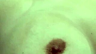 Bbw Hotwife Teases Big Boobs and Inserts Dildos Deep in Pussy