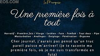 French Futa Explores First-Time Futanari Ecstasy in Audio Porn Premiere