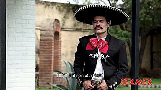 oh man sexmex charro vergara's back sara blonde blowjob quickie