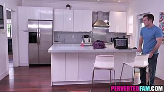 step aunt catches him staring and now she's riding him hard 😏🔥🍆