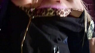 Stacey Saran craves bareback anal ass-to-mouth from her lover outdoors?