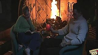 guy blasts huge load all over her fake tits after rough fuck