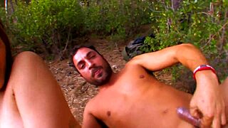 you won't believe this casting teen spitting out hot jizz load after wild sex