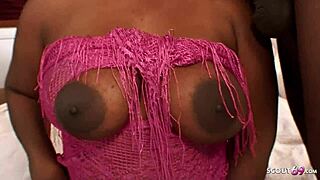 black bbw ebony mom with huge ass roughly fucked by small guy