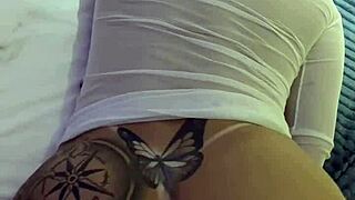 he fucks her wet latina pussy deep till orgasm hits