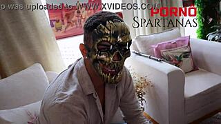 Thay's juicy pussy gets roughed by old bull as cuck watches