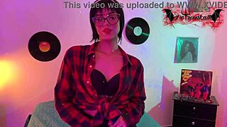 Delicious Pin-Up Brunette Latina Fucked Bent Over in Dirty Talk Cosplay