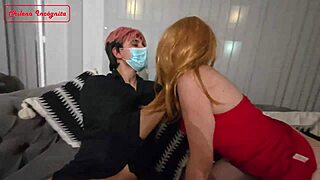 trailer maid cosplay parody no dinner for hubby but creampie lunch for me