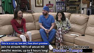 oh man, dr tampa's backstage solana spreads shaved pussy for toys at uni