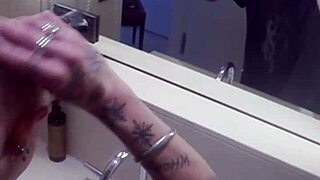 bound skinny slave shaves for master before desk facefuck deepthroat humiliation part 1
