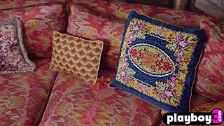 Asa Akira's Massive Tits Dazzle Playboy Poses!