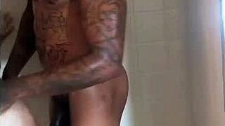 ebony slut begs for bbc monster cock stretchin her tight asshole wide open!