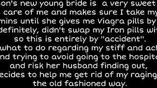 Step daughter-in-law handles viagra aching cock after accident