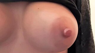 wow! italian milf artemisia love's big tits bounce slow motion close-up