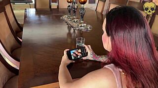 i couldn't resist her big tits and ass licking her wildly in adultery heat pt1