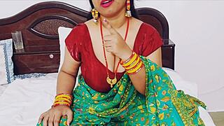 Horny Indian stepsis bangs stepbro's big cock wildly